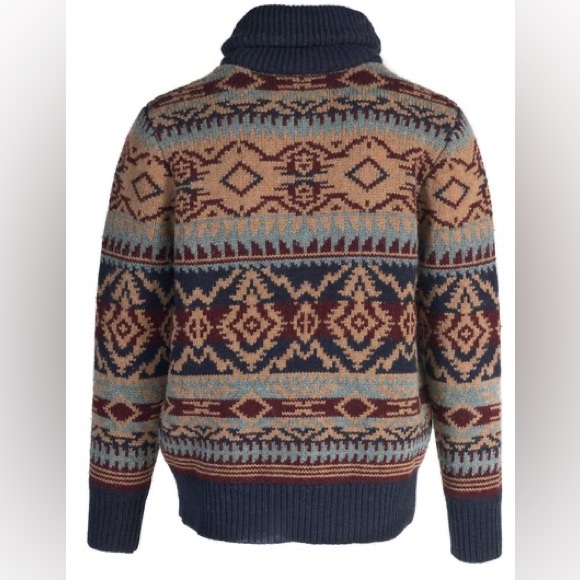 Schott NYC Multicolor Patterned Sweater - Picture 4 of 16